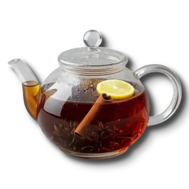 Чай чёрный Эрлгрей в чайнике