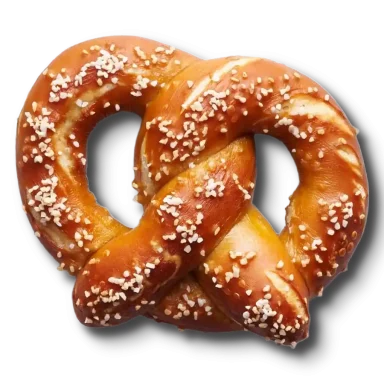 Брецель с кунжутом