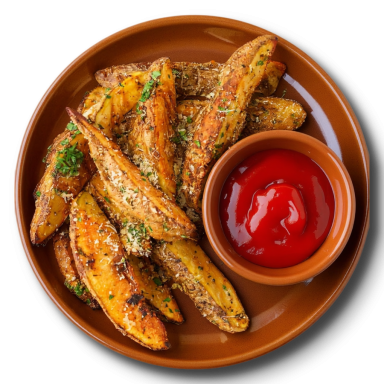 Картофель дольками