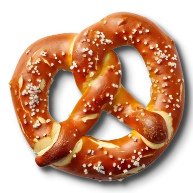 Брецель с солью